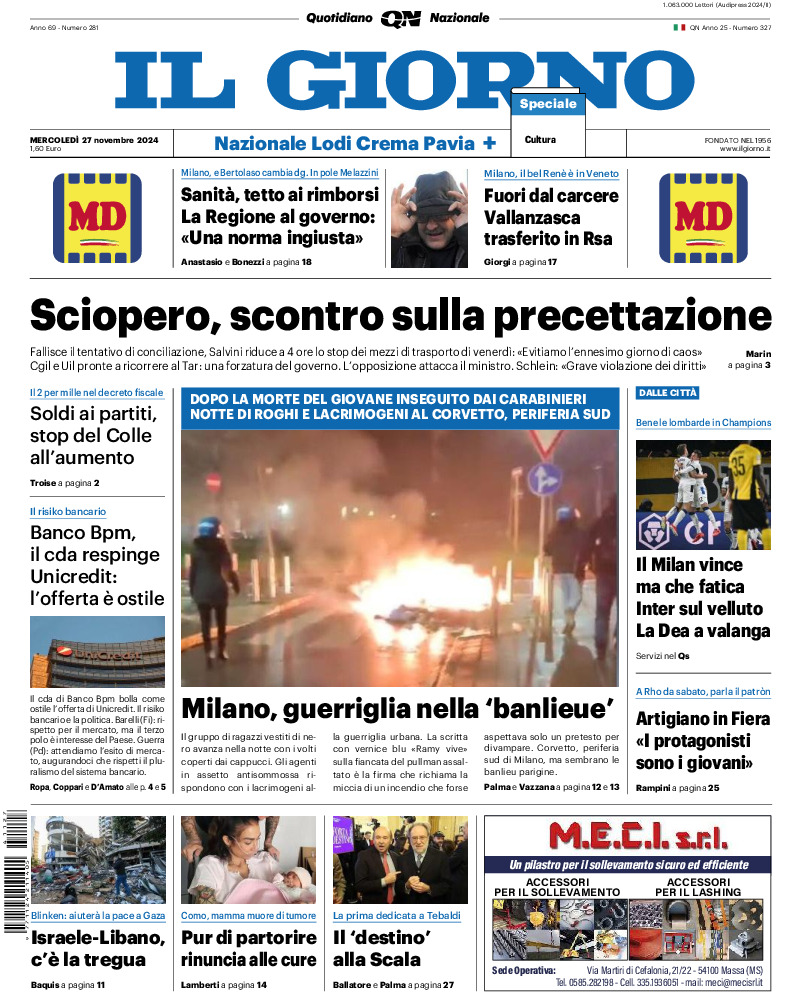 Prima-pagina-il giorno-edizione-di-oggi-20241127